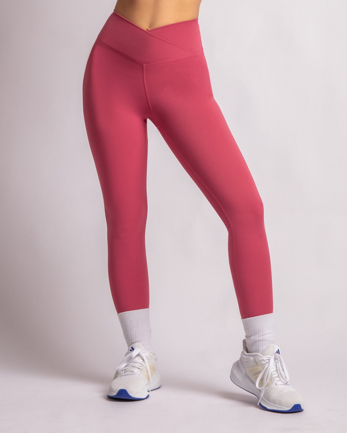 LuxFit V-Waist Crossover High Rise Leggings