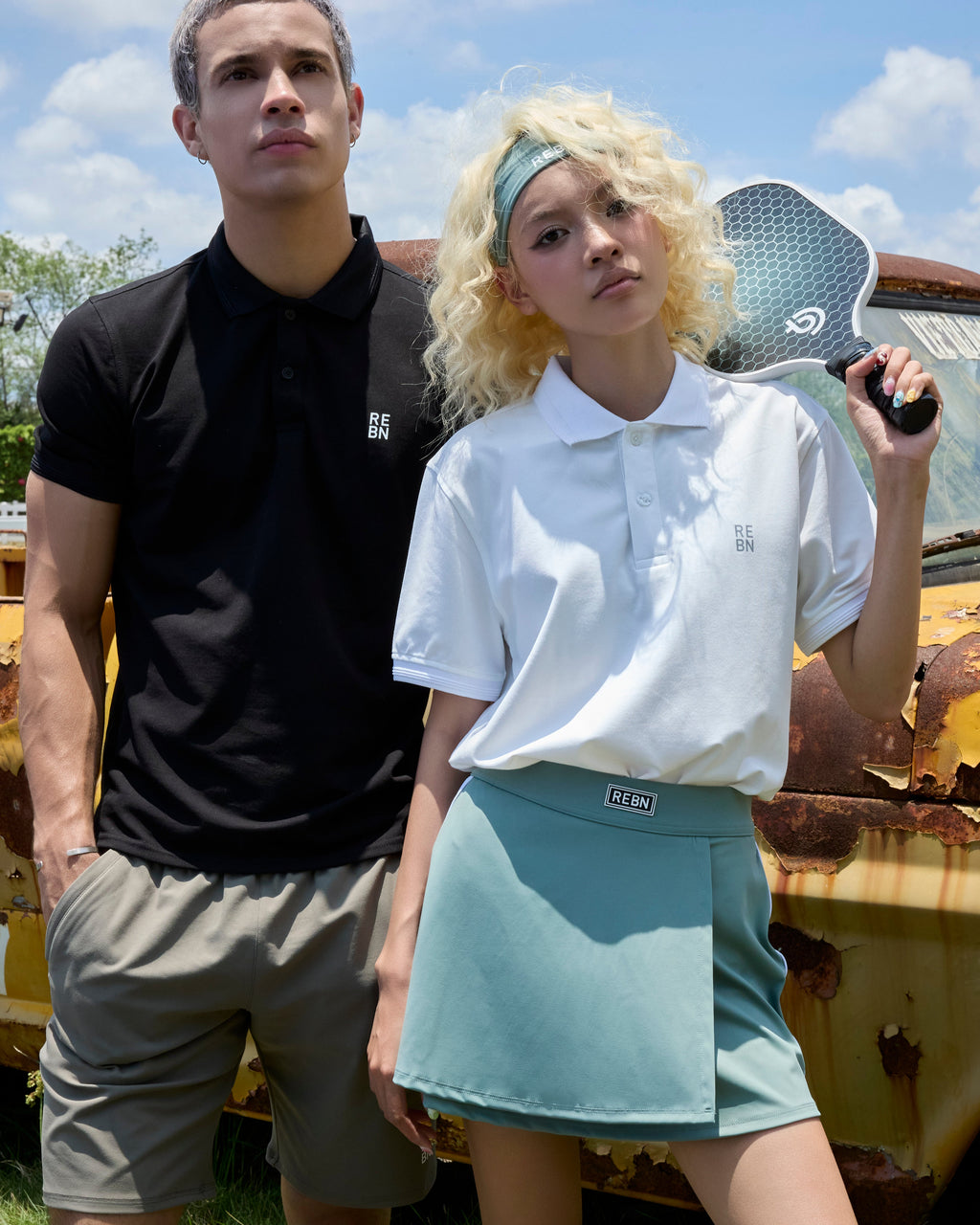 REBN Basic SlimFit Polo