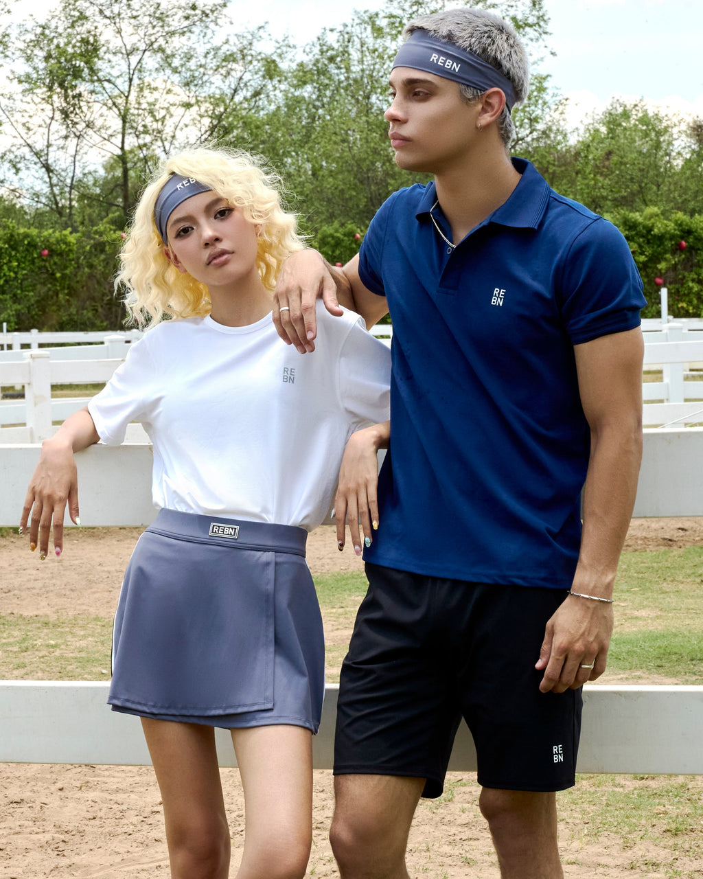 REBN Basic SlimFit Polo
