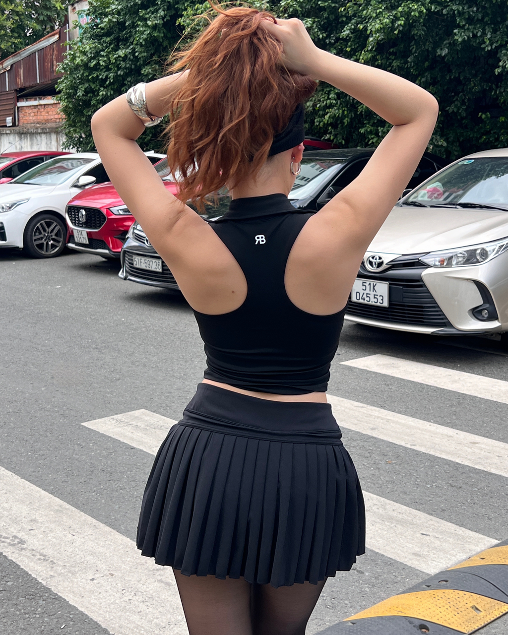 FANCY Collar Top - LuxFit