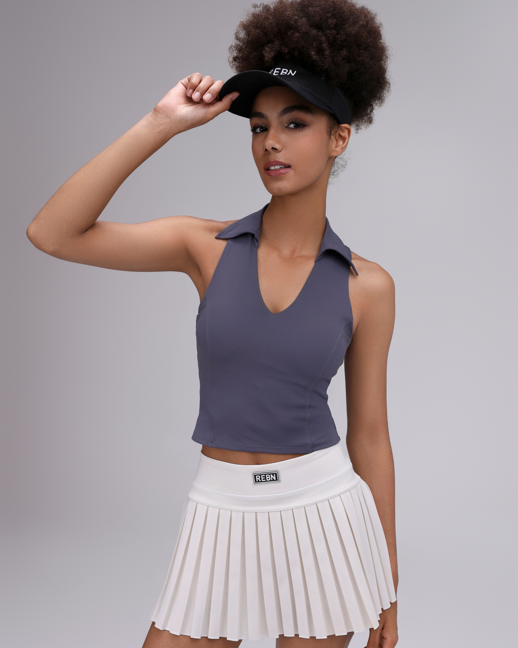 FANCY Collar Top - LuxFit