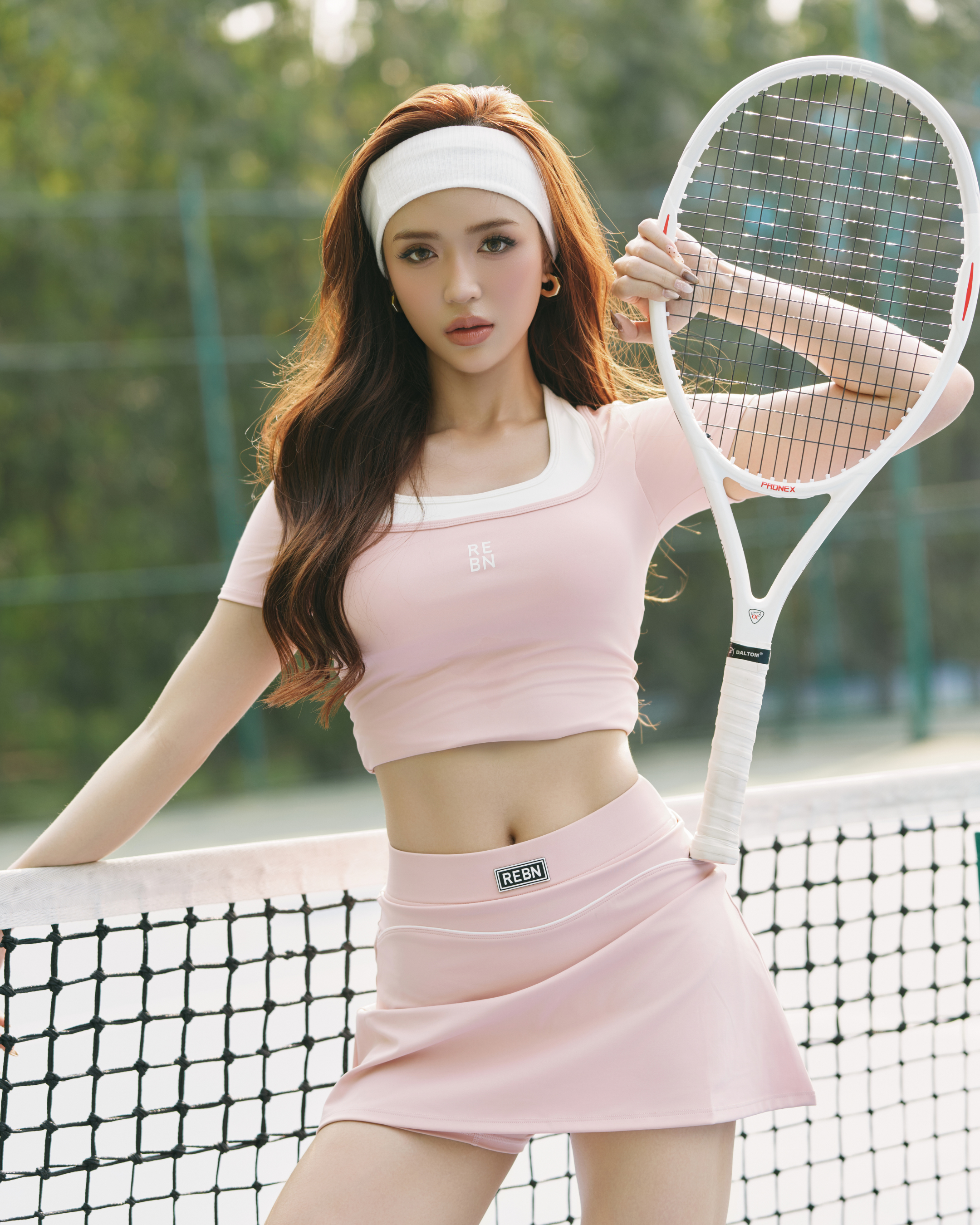 Courtside Luxfit Tennis Top