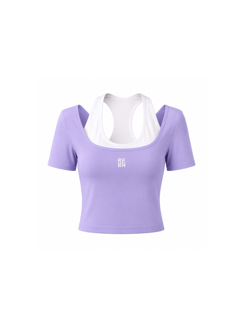 Courtside Luxfit Tennis Top