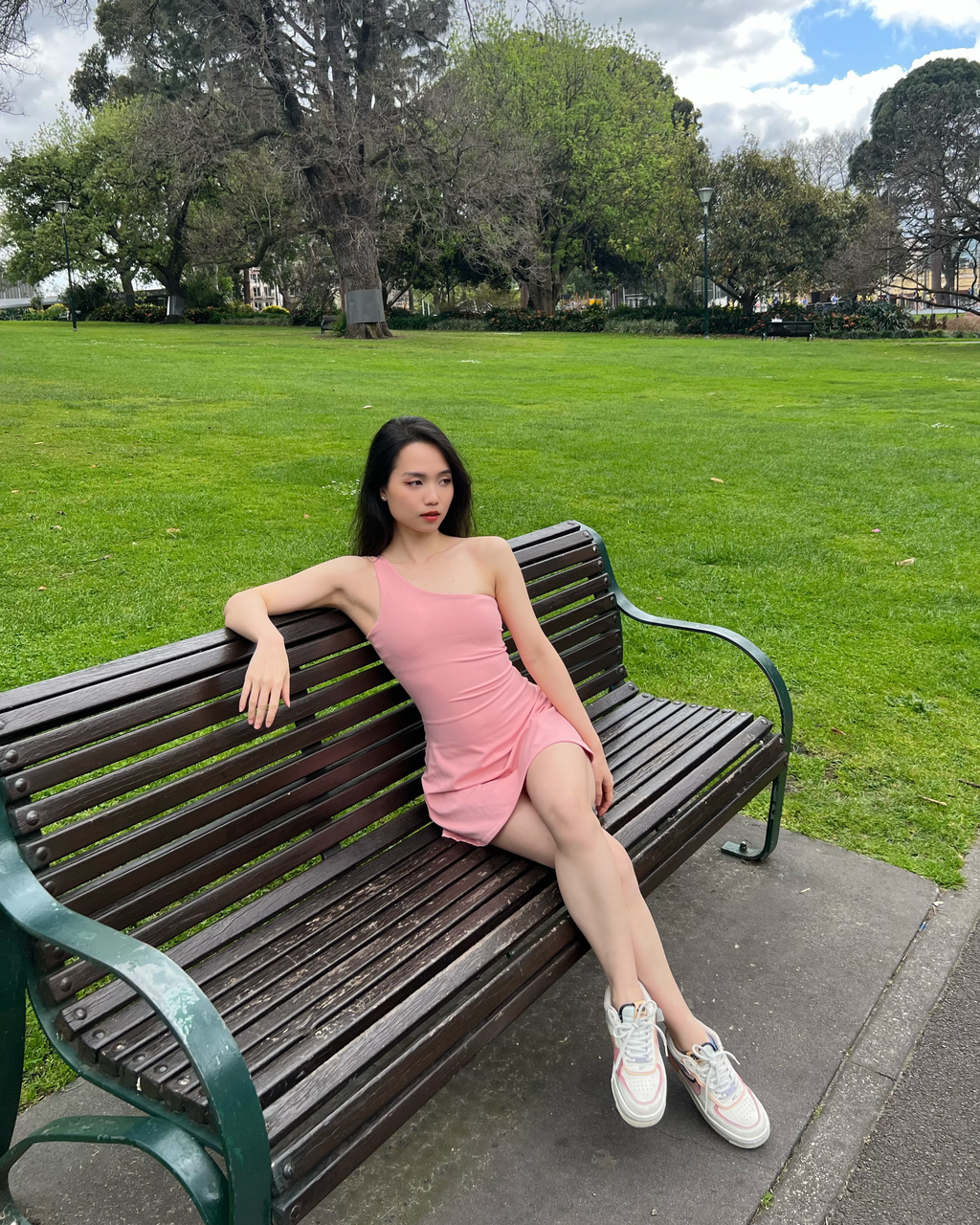 Ace One Shoulder Tennis Dress