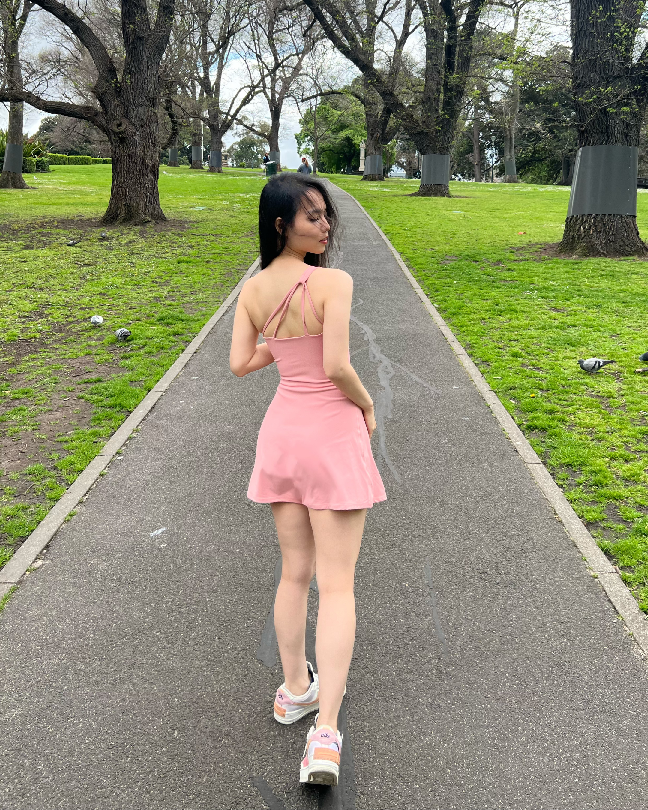 Ace One Shoulder Tennis Dress