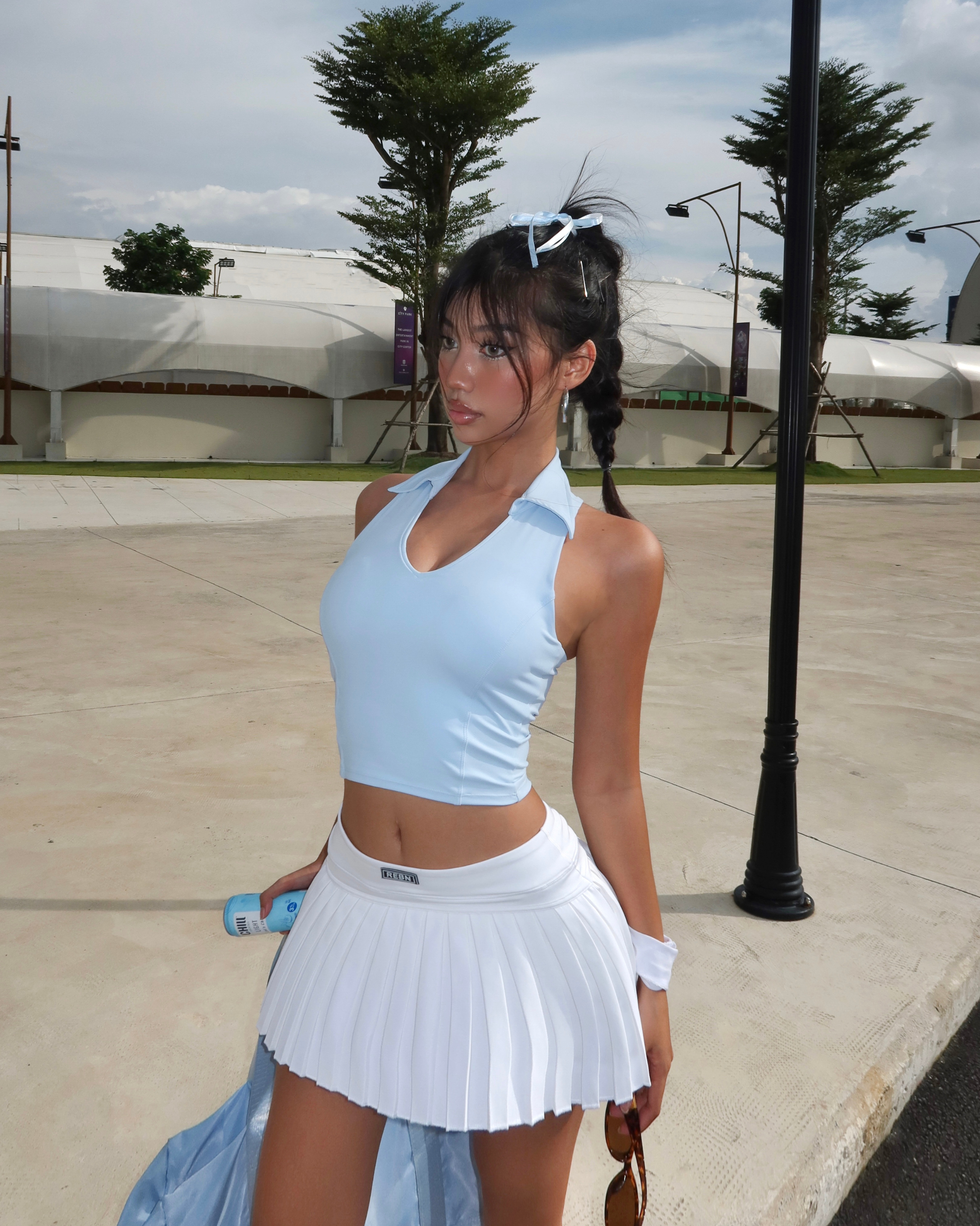 REBN Pleated Tennis Skirt