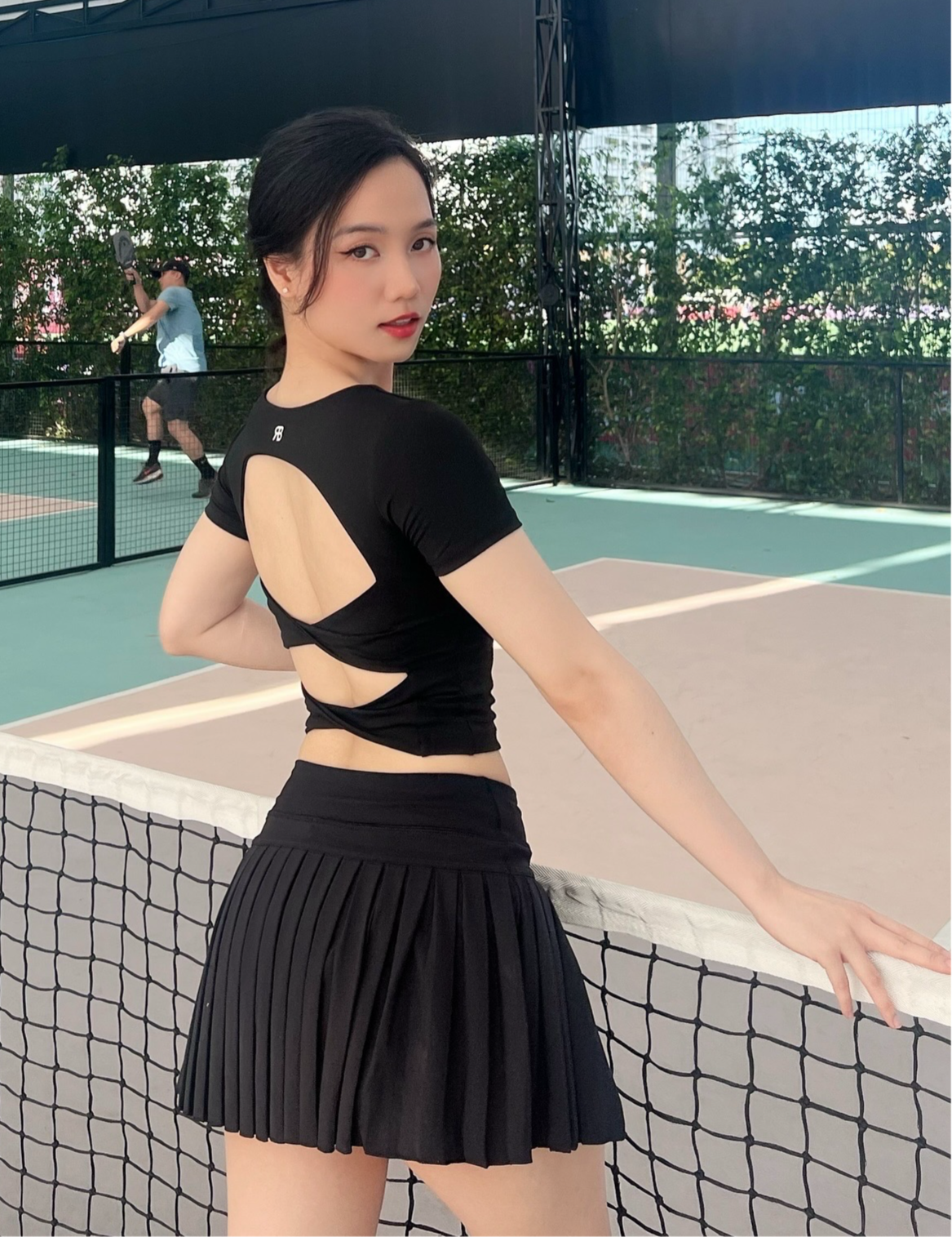 Nina LuxFit Cut Out Top