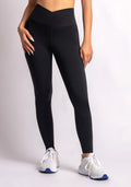 LuxFit V-Waist Crossover High Rise Leggings