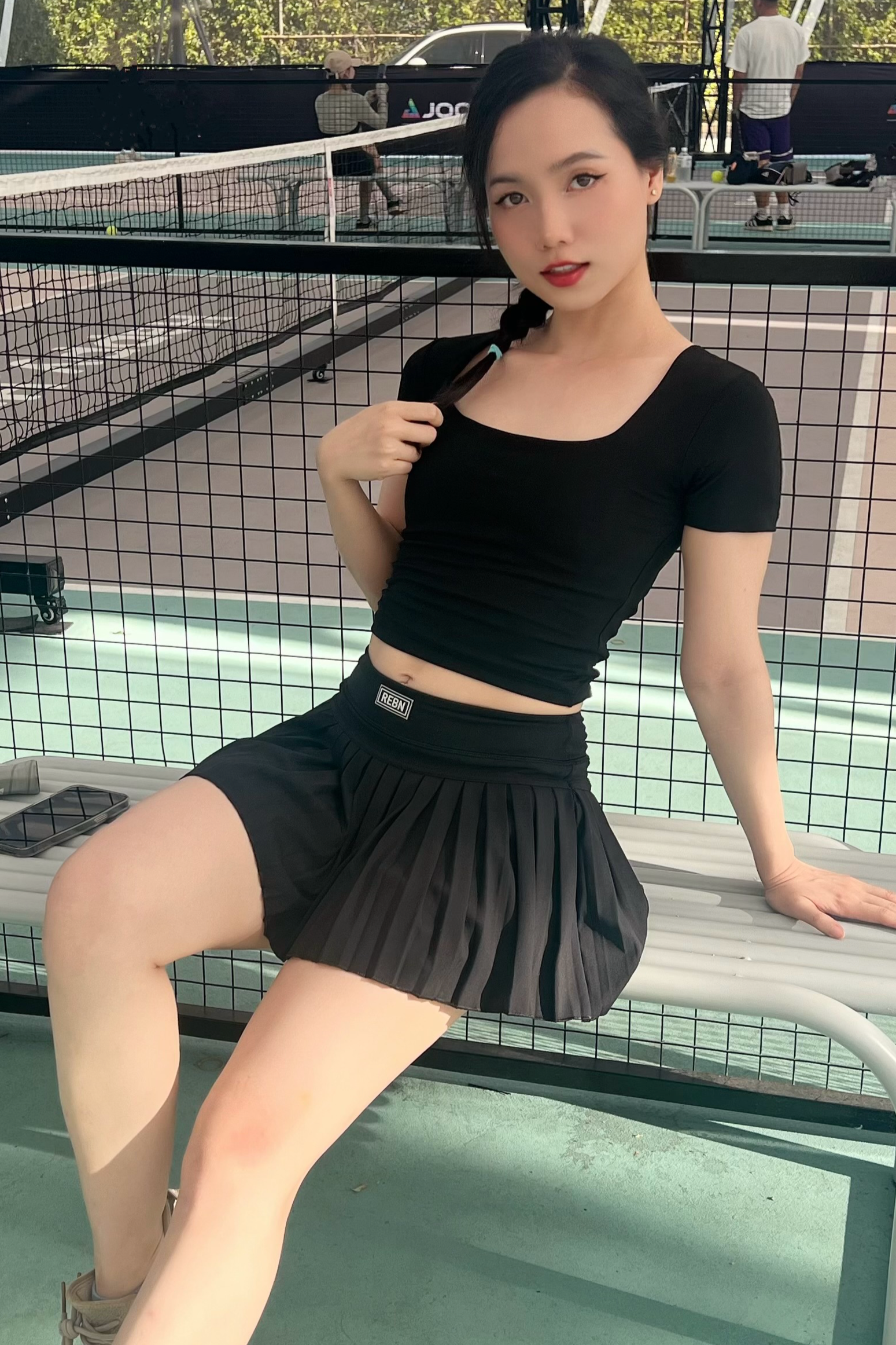 Nina LuxFit Cut Out Top