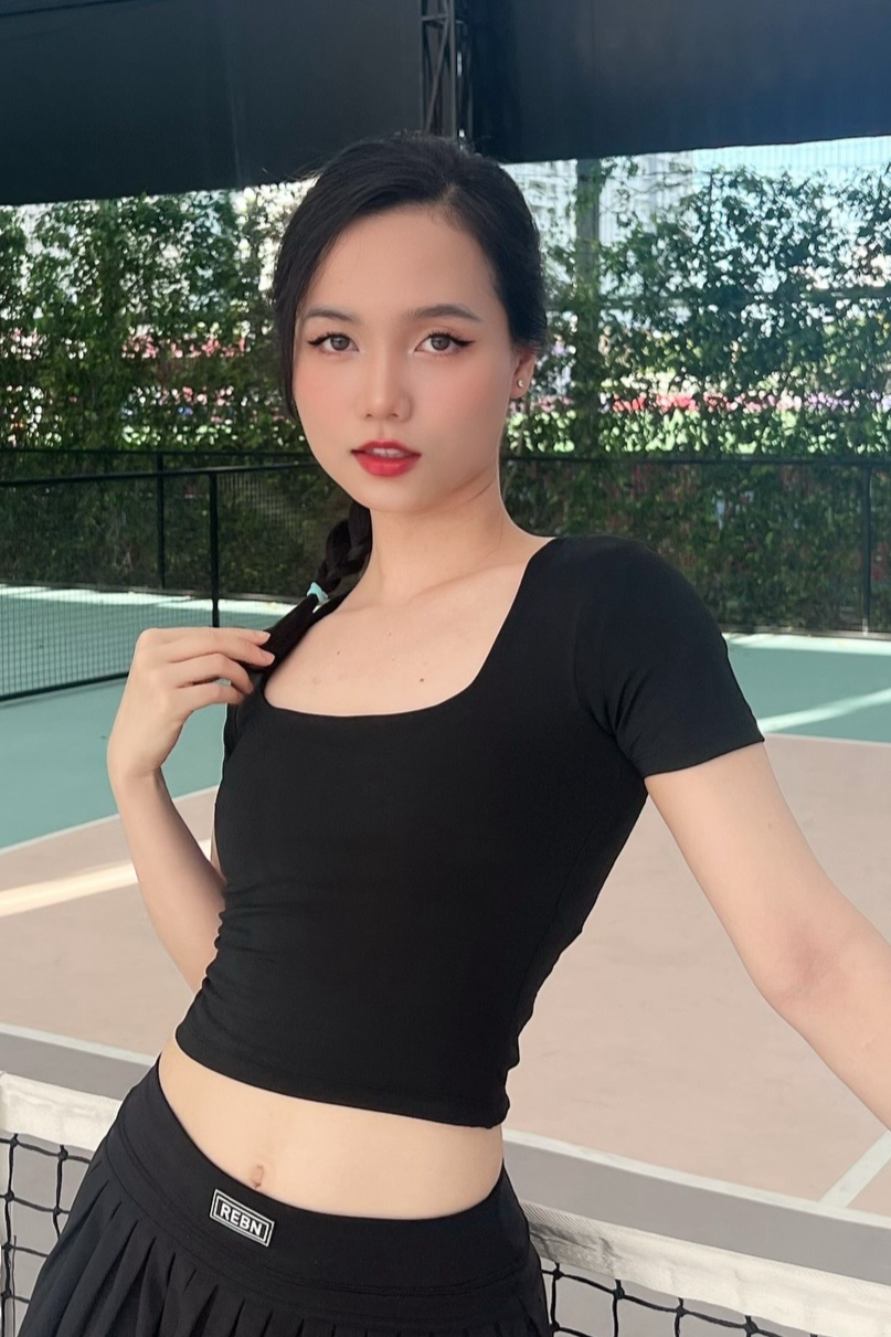 Nina LuxFit Cut Out Top