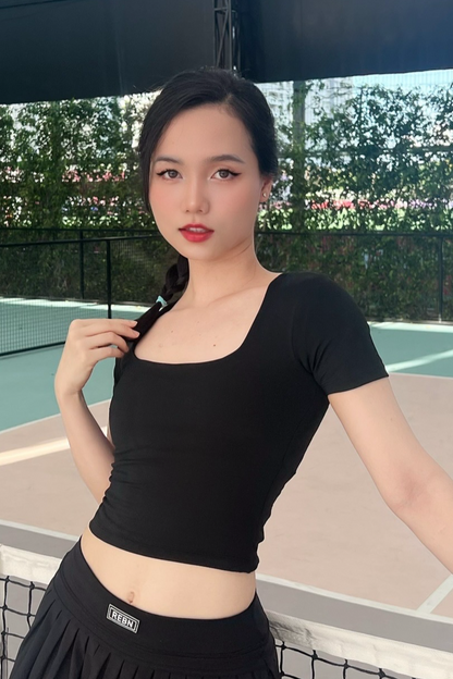 Nina LuxFit Cut Out Top
