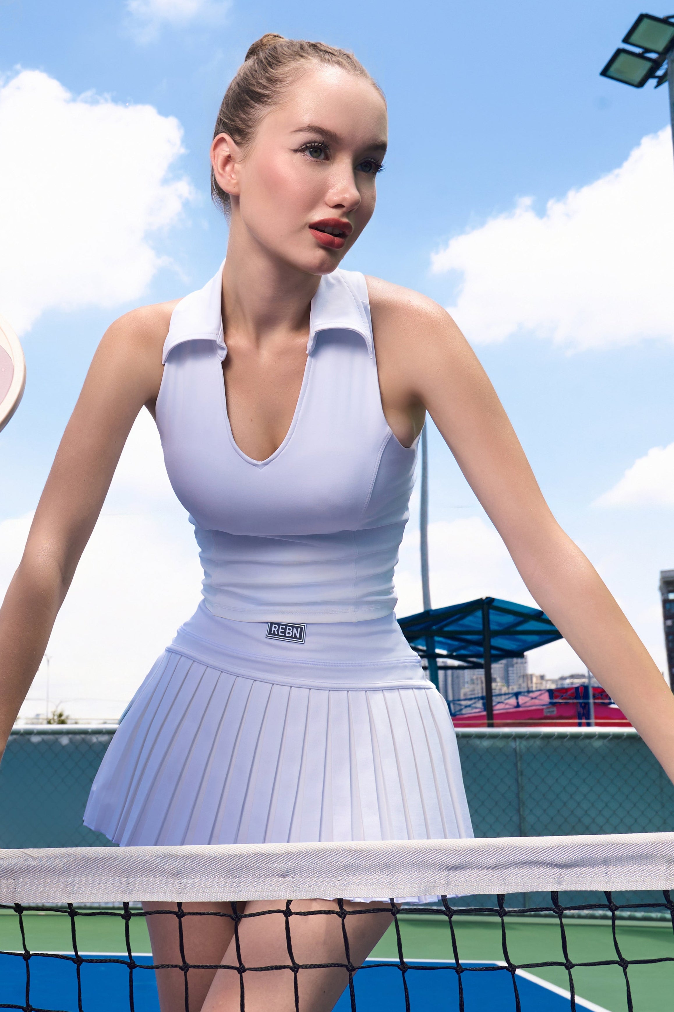 FANCY Collar Top - LuxFit