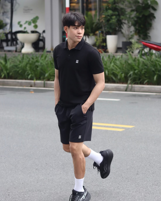 REBN Basic SlimFit Polo