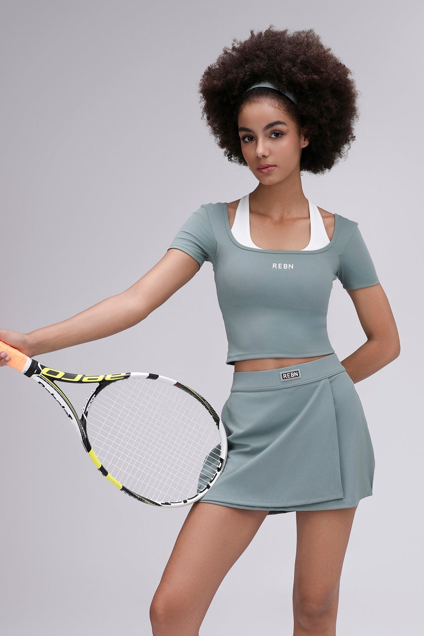 Courtside Luxfit Tennis Top