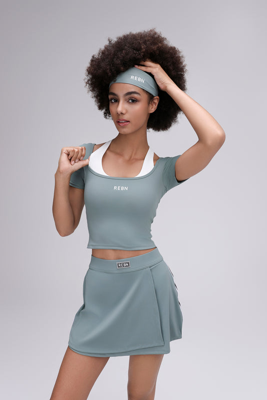 Courtside Luxfit Tennis Top