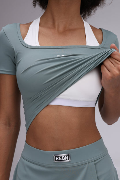 Courtside Luxfit Tennis Top