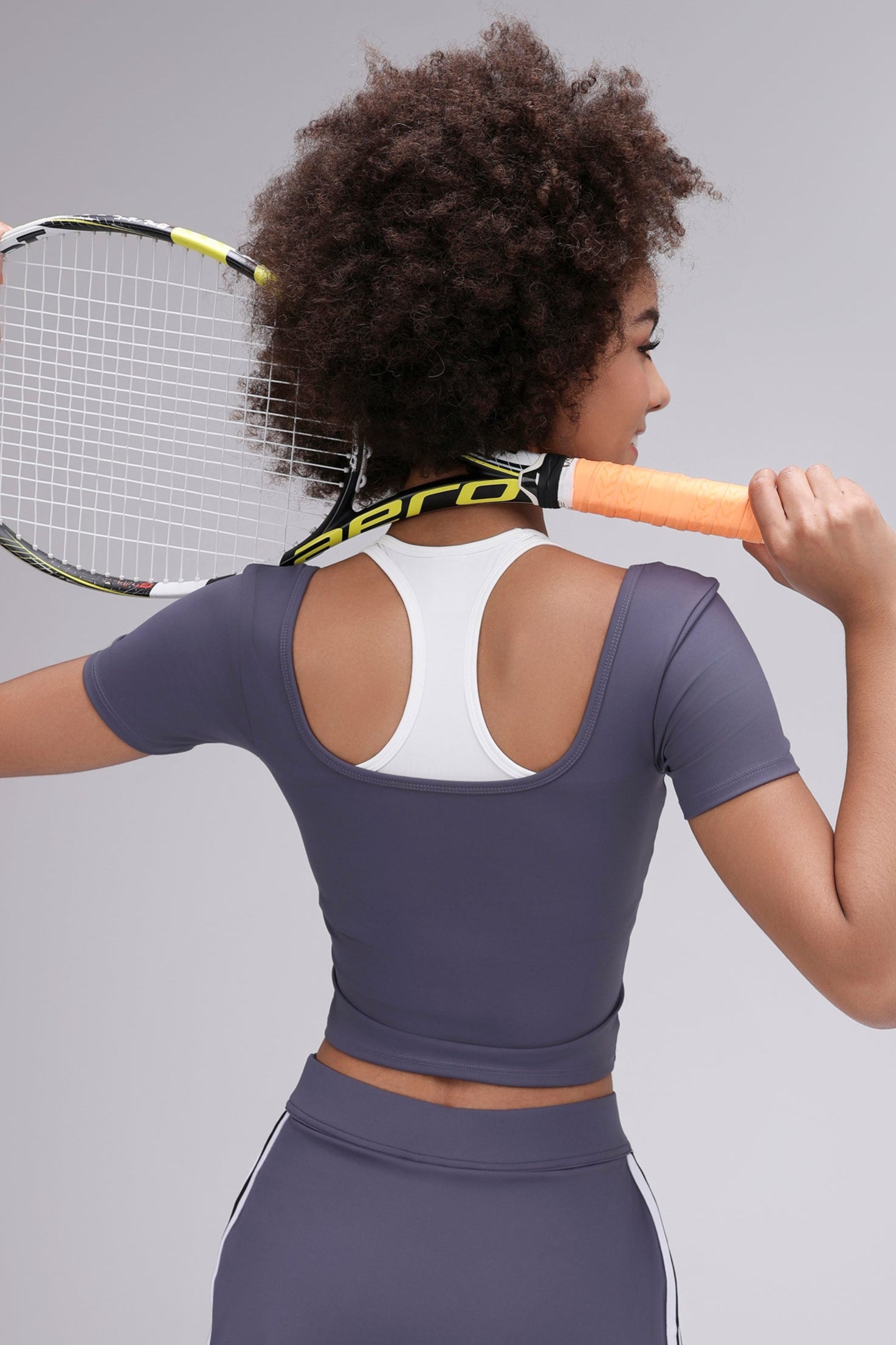 Courtside Luxfit Tennis Top
