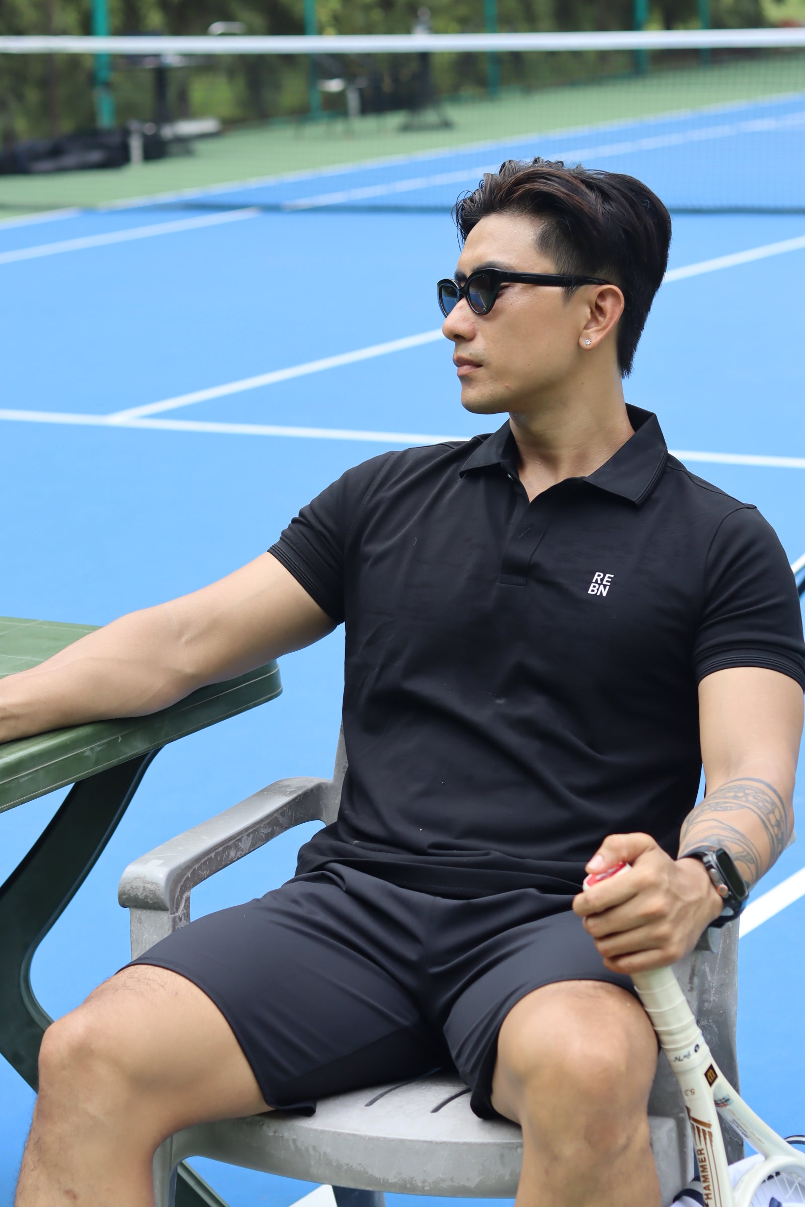 REBN Basic SlimFit Polo