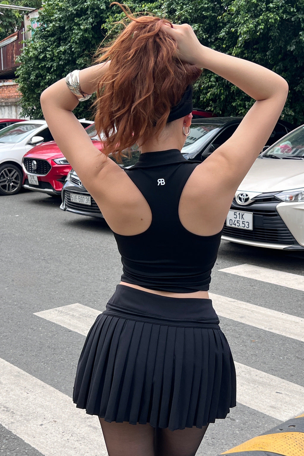 FANCY Collar Top - LuxFit