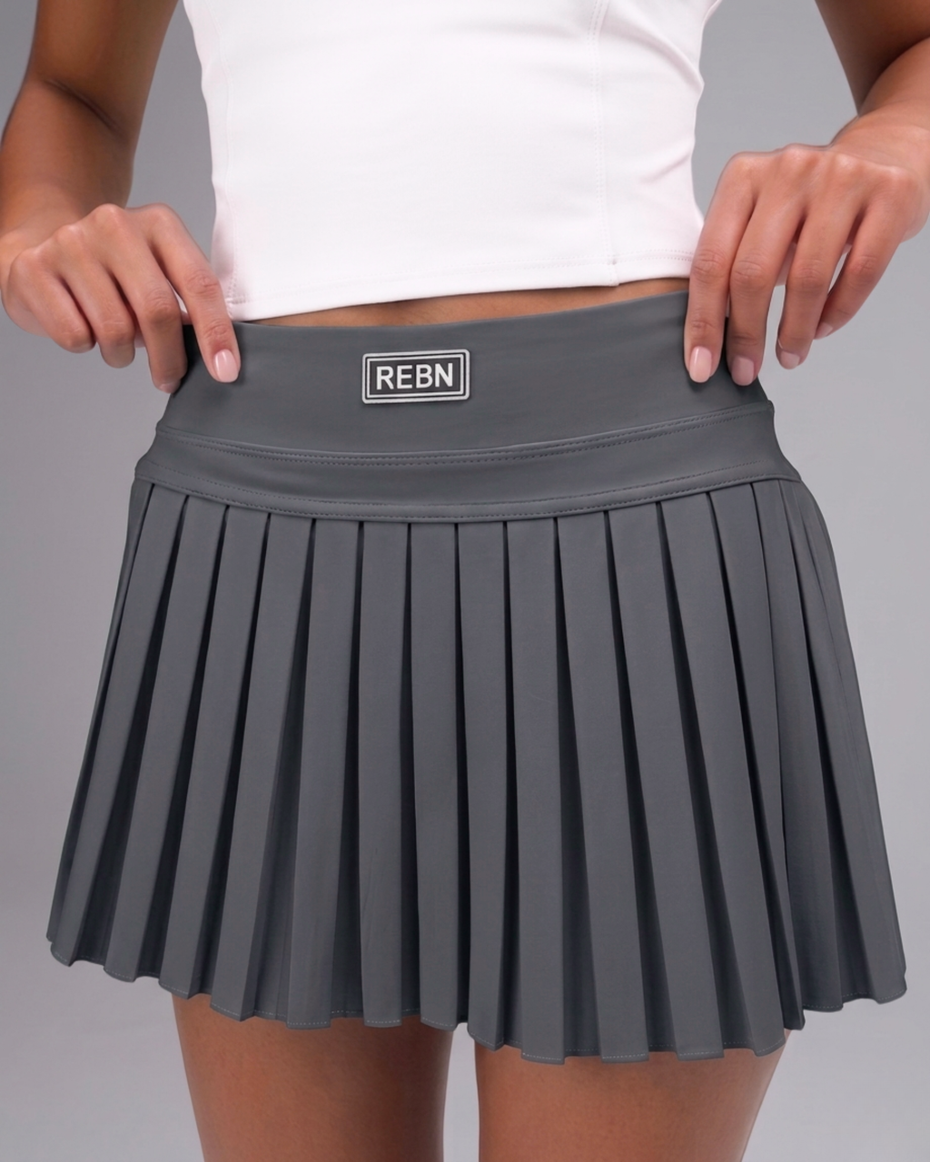 REBN Pleated Tennis Skirt