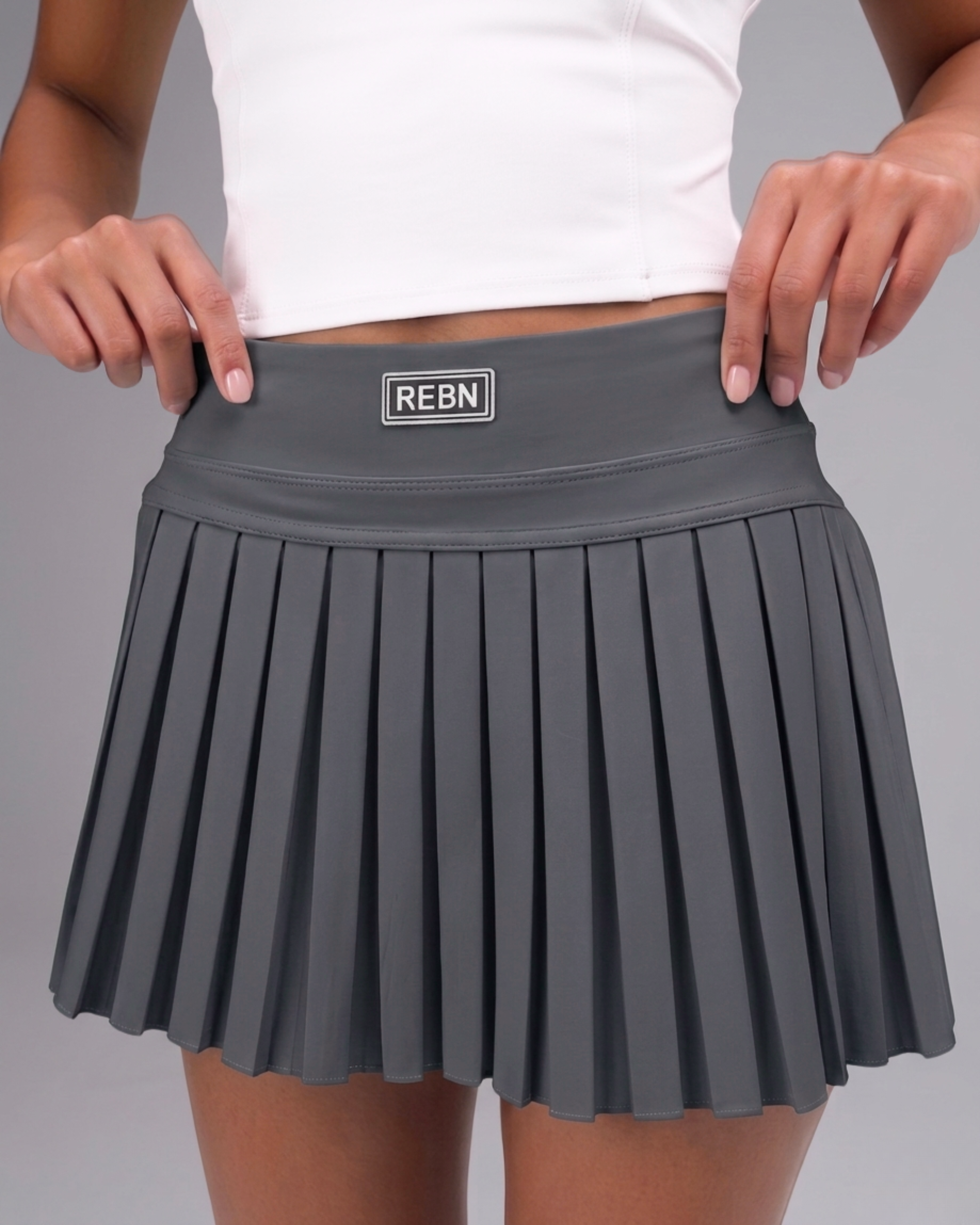 REBN Pleated Tennis Skirt