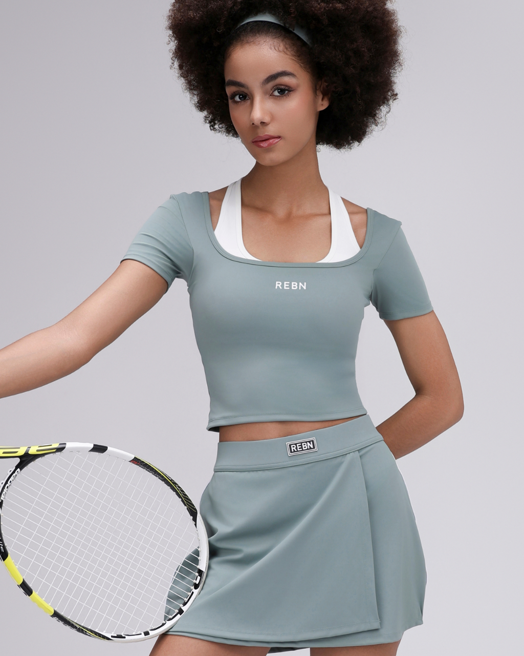 Courtside Luxfit Tennis Top