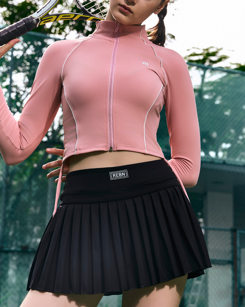 REBN Pleated Tennis Skirt